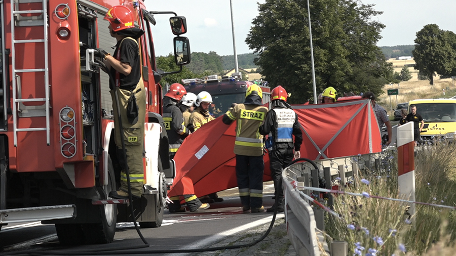 Zginęło 8-letnie dziecko. Jechało na wakacje z dziadkami