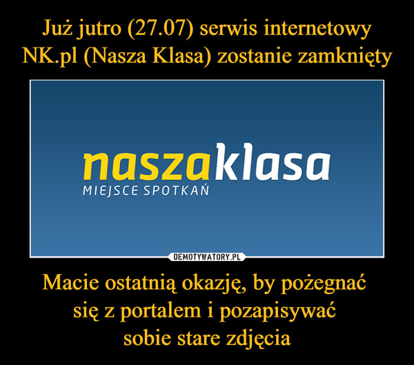 Polski „Facebook” przestaje istnieć