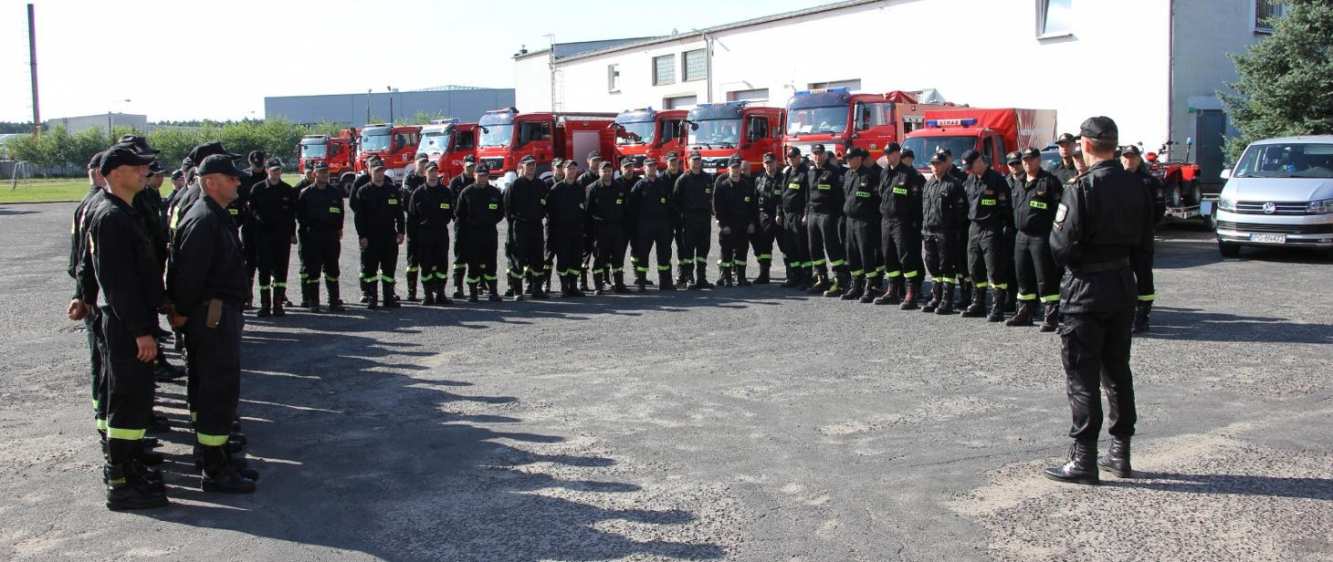 Wysłali strażaków do gaszenia pożarów w Grecji