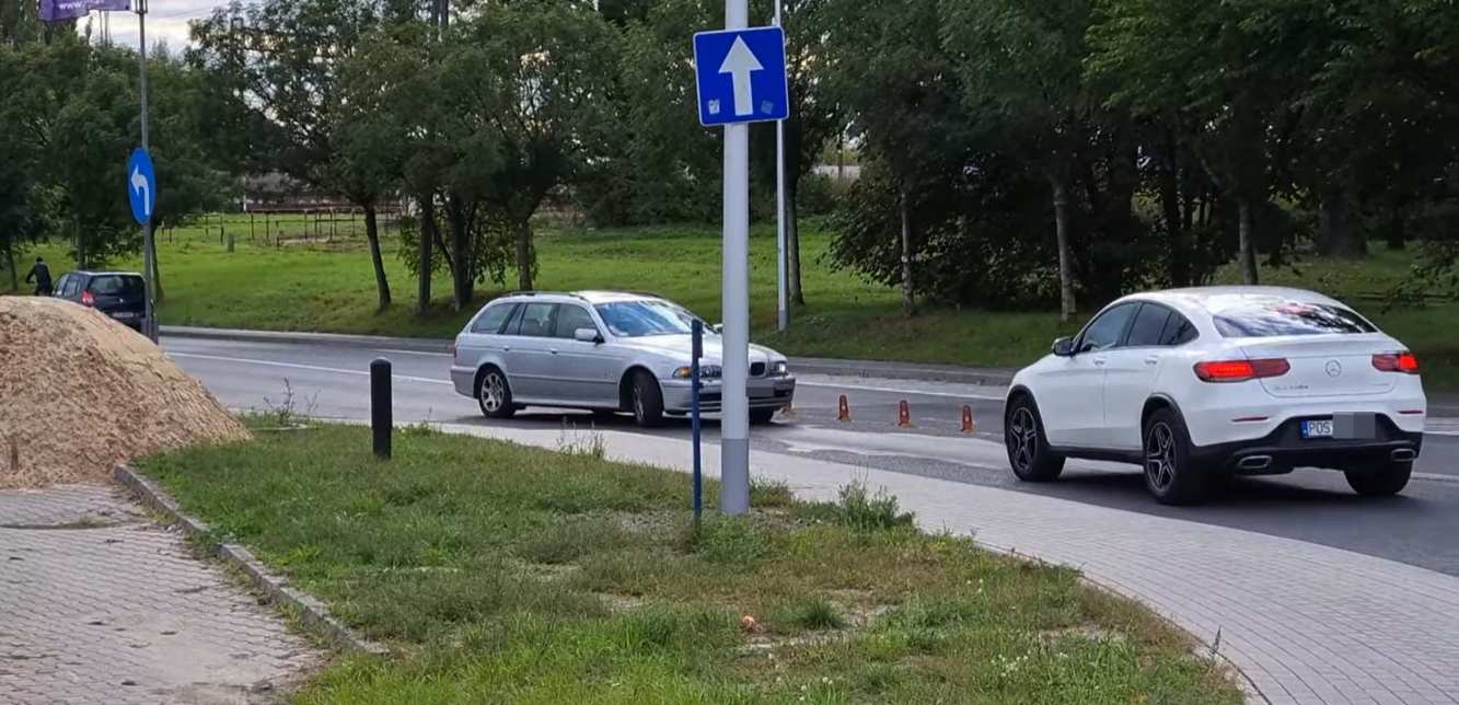 Dworcową pod prąd