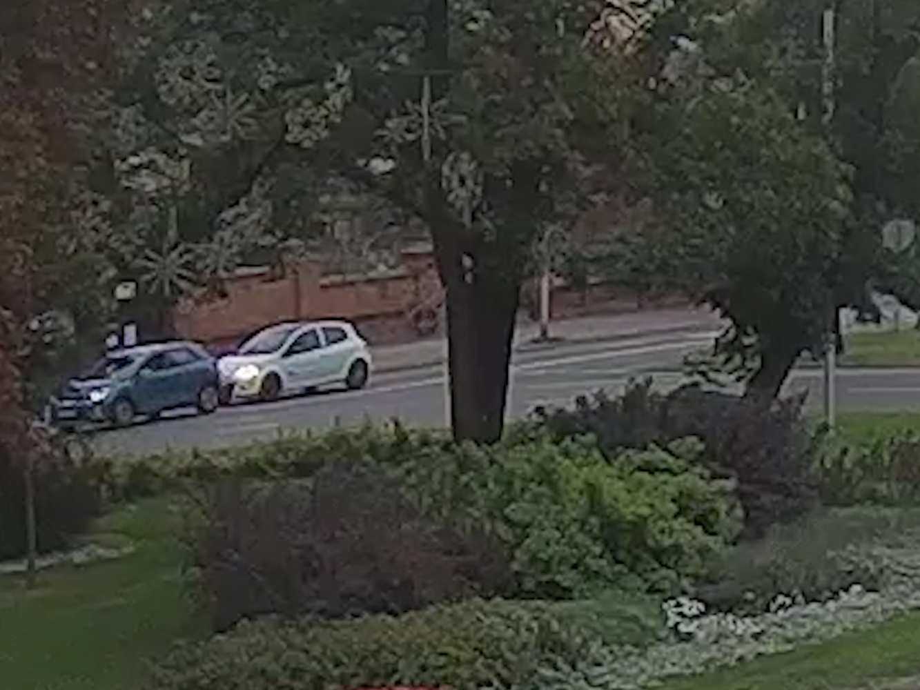 Nieudany wjazd na Rondo Bankowe