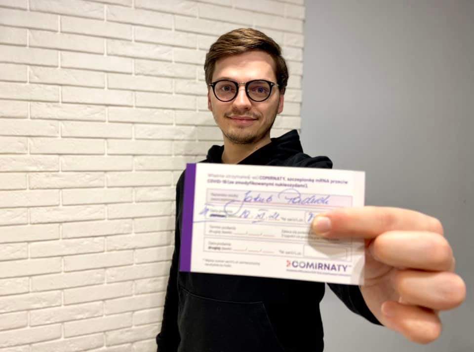 Radny pochwalił się szczepieniem. Nie takiej reakcji się spodziewał