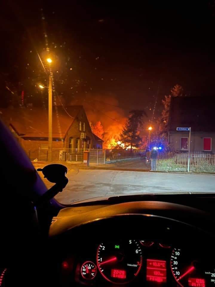Kolejny pożar budynku w Latowicach