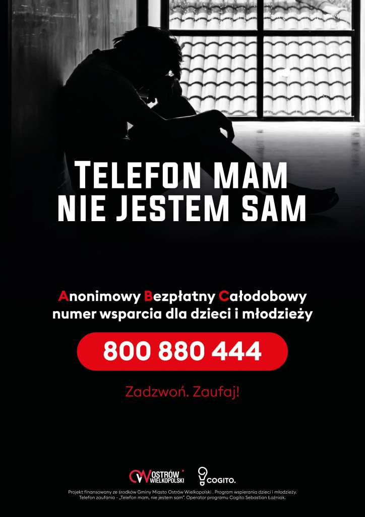 Całodobowy numer z pomocą dla młodzieży