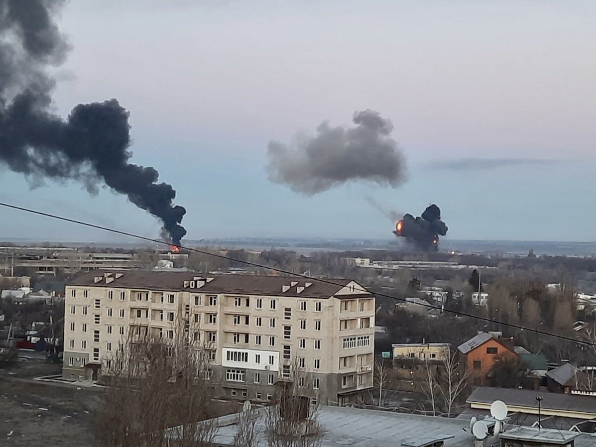 Rosja rozpoczęła atak na Ukrainę