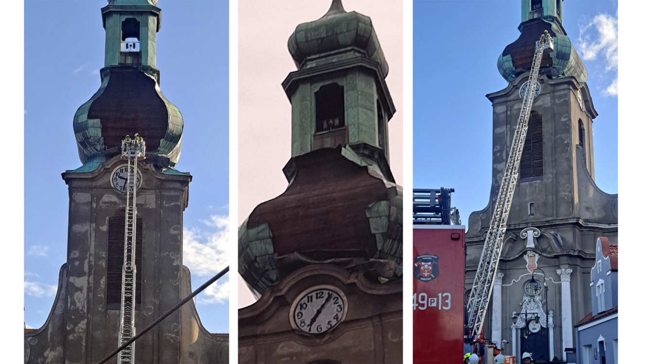 Najistotniejsze zdarzenia podczas wichury w powiecie ostrowskim (aktualizacja)