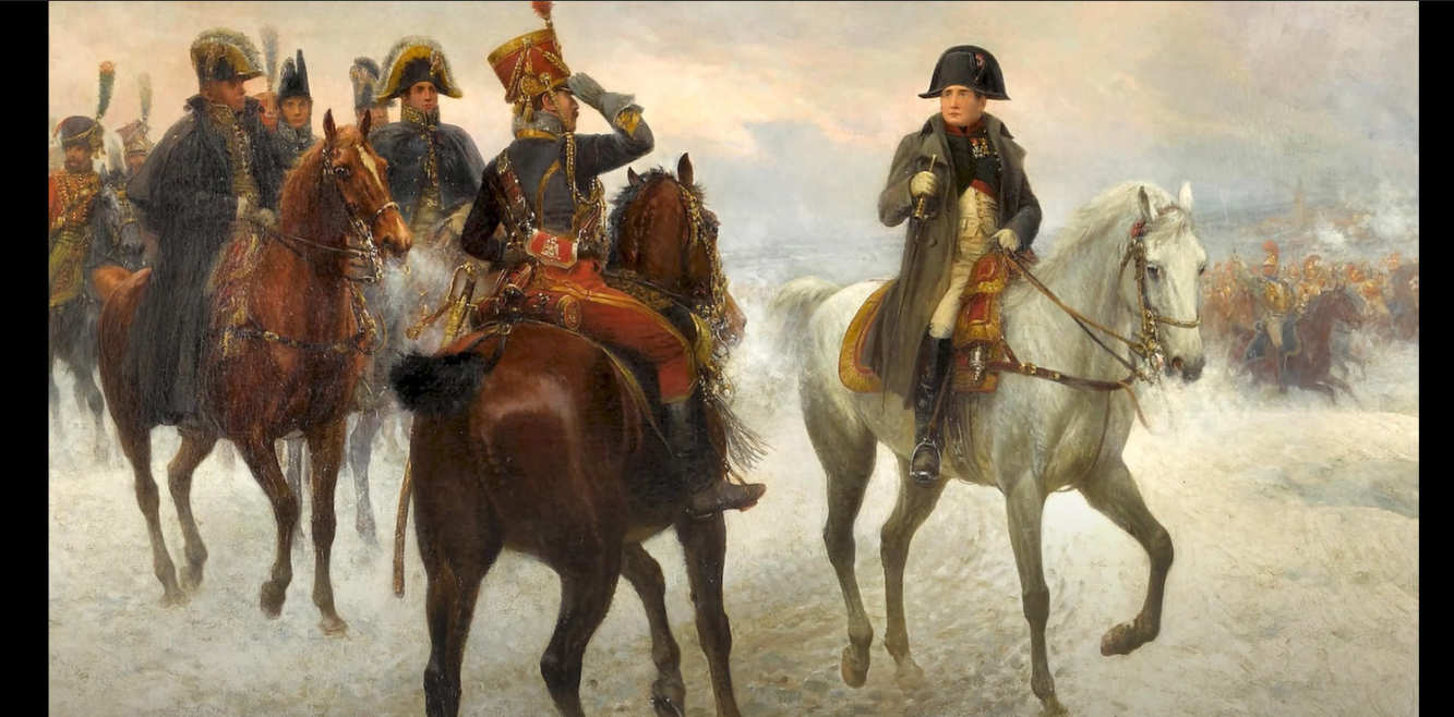 Napoleon poił konie niedaleko Ostrowa?