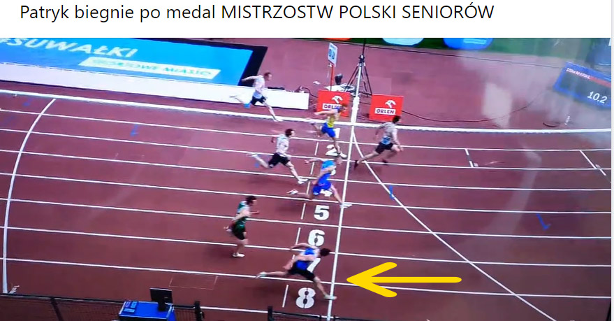 Ostrowianin z brązowym medalem w biegu