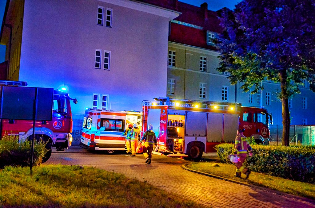 Dwóch poparzonych. Co się stało w piwnicy?
