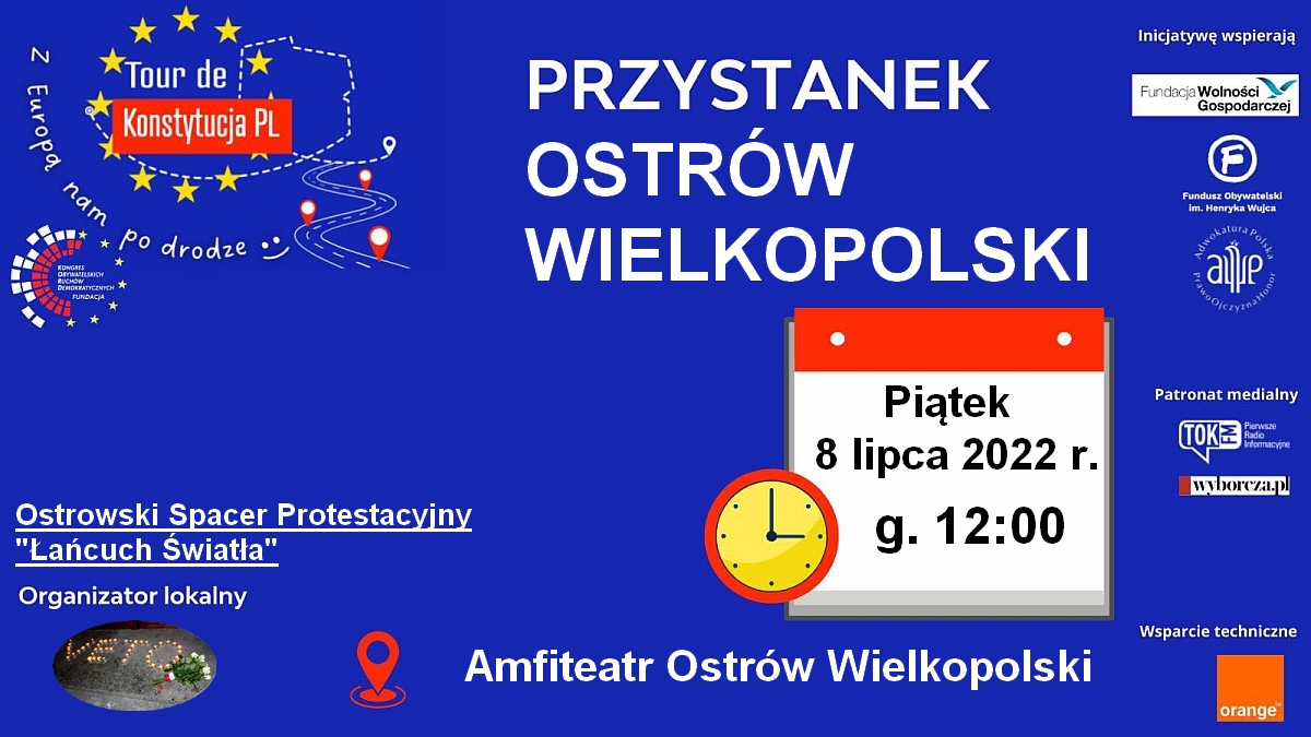 Tour de Konstytucja w Ostrowie