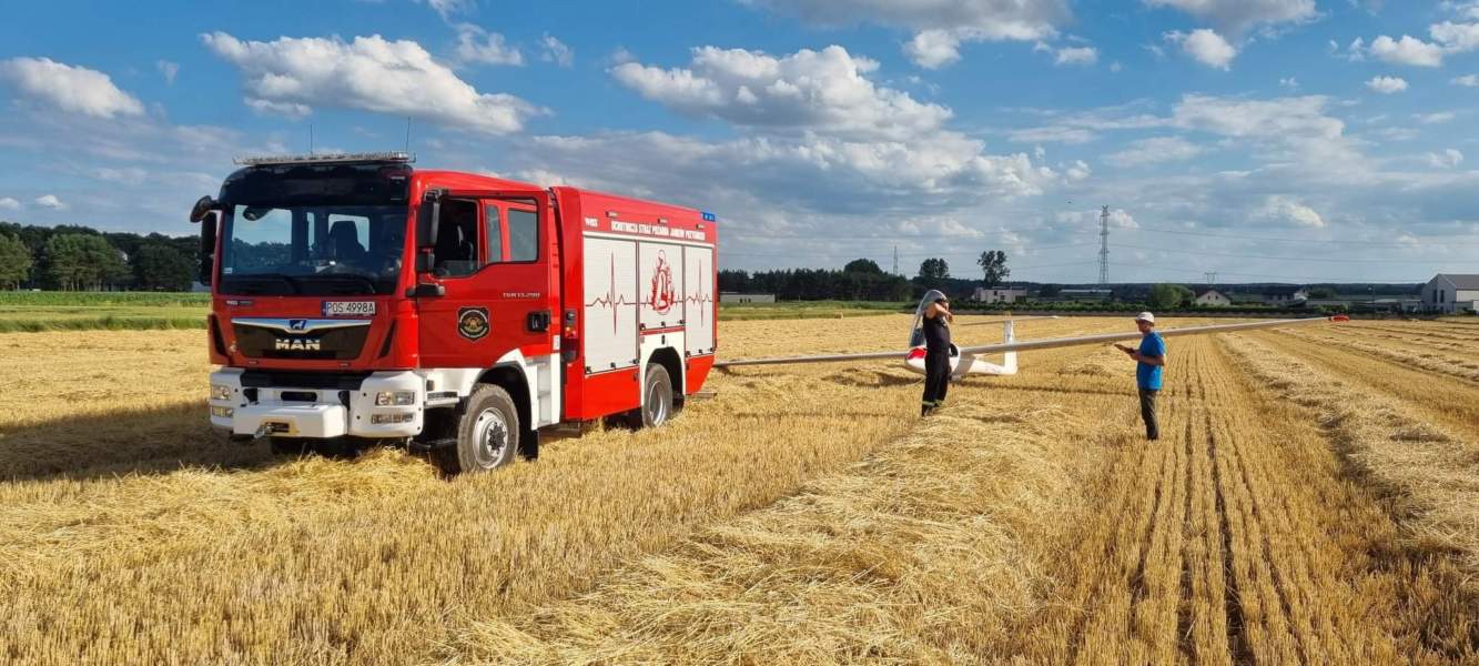 Miał rozbić się statek latający