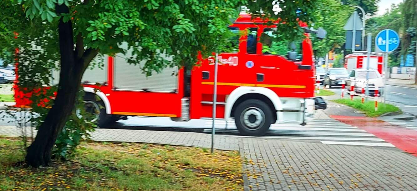 Akcja straży przy Strzeleckiej