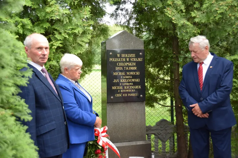 Zginęli podczas chłopskiego strajku. Na ten gest czekali 100 lat