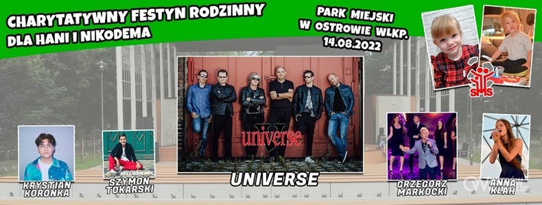 Festyn Charytatywny połączony z zespołem Universe
