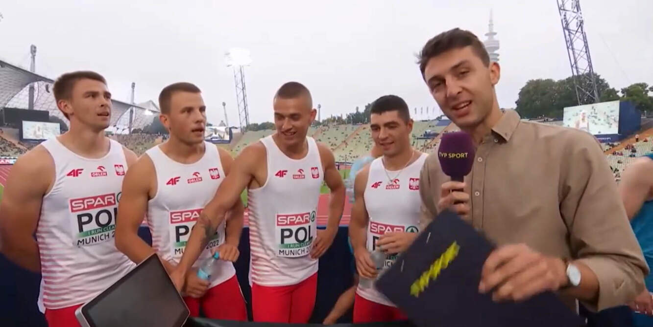Patryk Wykrota awansował do finału w sztafecie 4×100 metrów w Mistrzostwach Europy