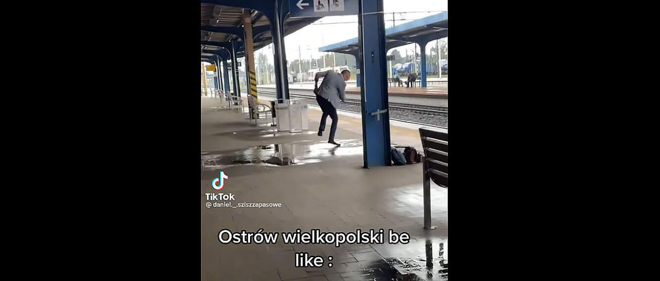 Wiemy kim jest tancerz z ostrowskiego dworca