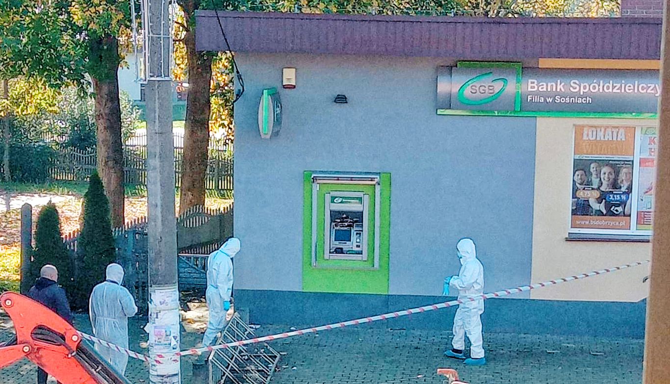 Wysadzali bankomaty. Ujawniono szczegóły działania grupy