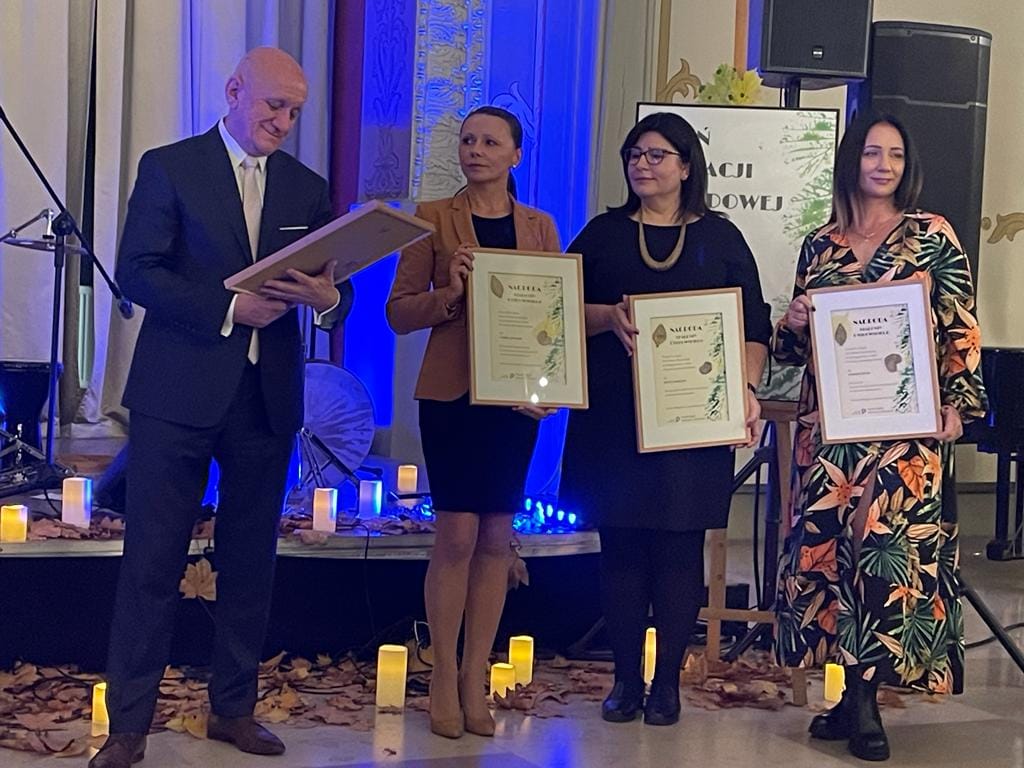 Nauczyciele ze szkół powiatowych nagrodzeni