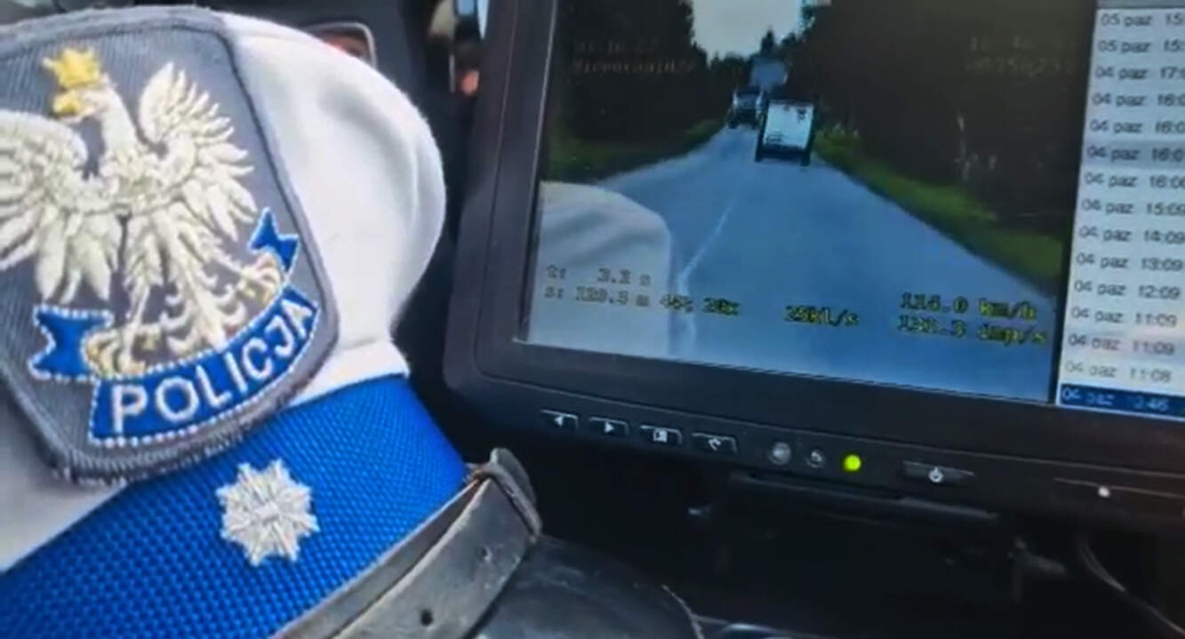 Złapali go wideoradarem. Nazbierał punktów jak grzybów po deszczu