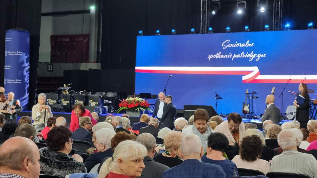 Senioralia w hali Arena – retransmisja, foto i wideorelacja