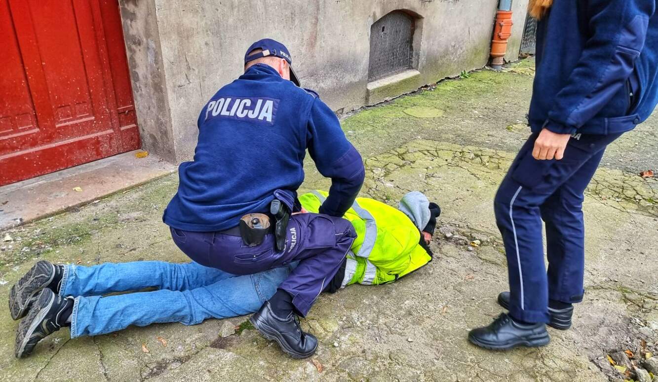 Dziennikarz złapał złodzieja
