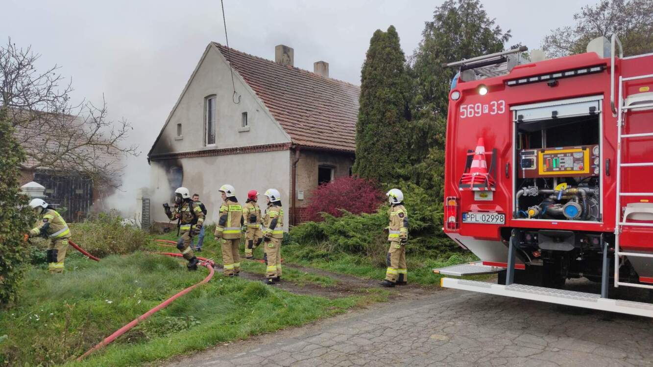 Kobieta spłonęła w domu