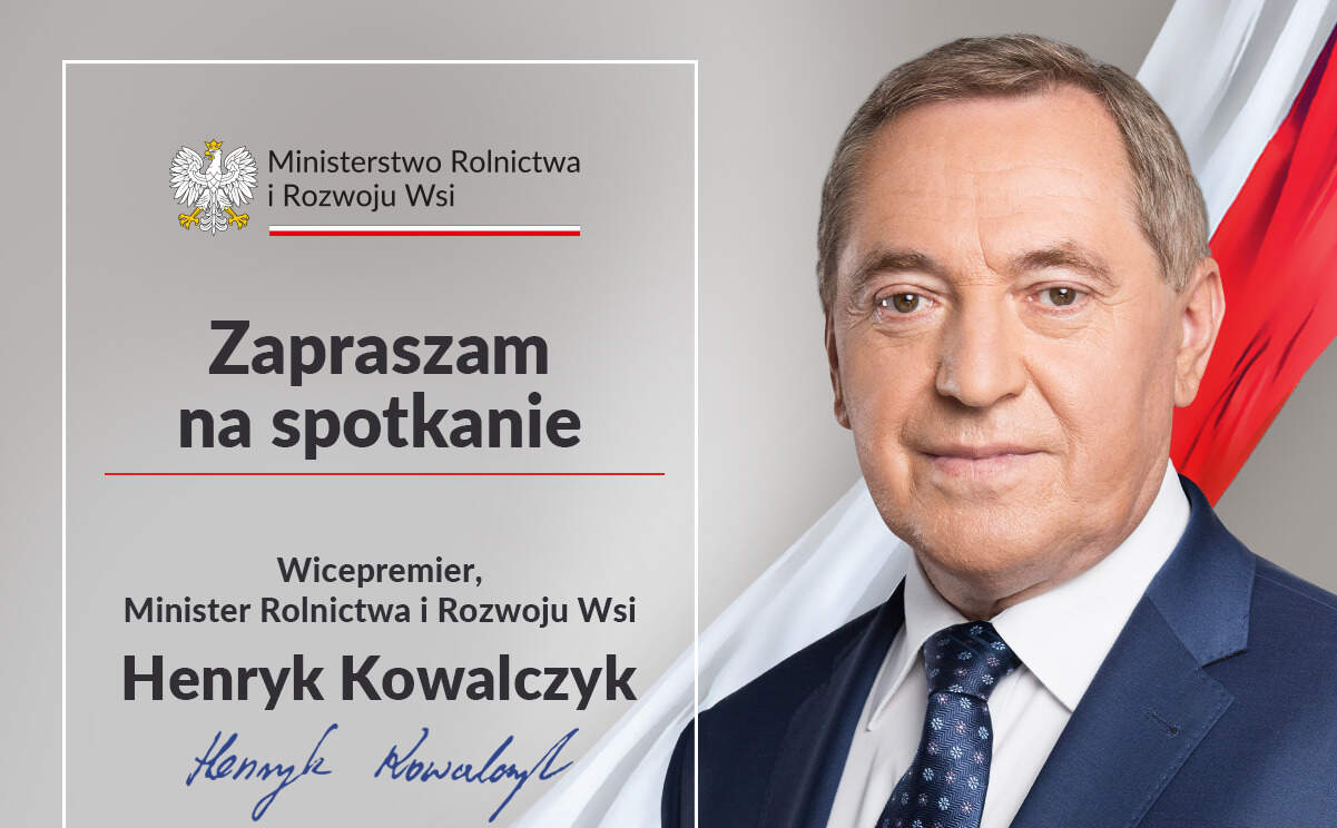 Minister Rolnictwa odwiedzi południową Wlkp.