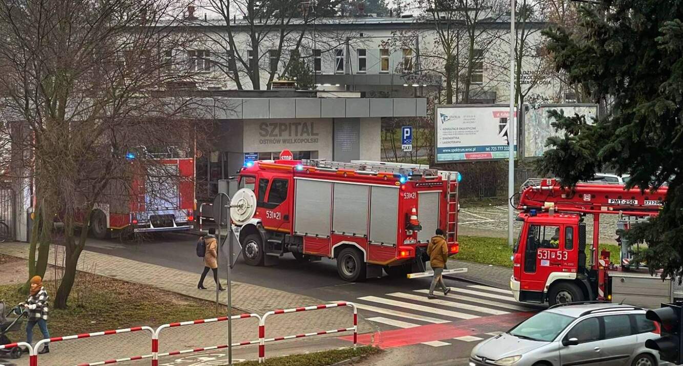 Naprawiali zbitą szybkę. Interweniowali strażacy