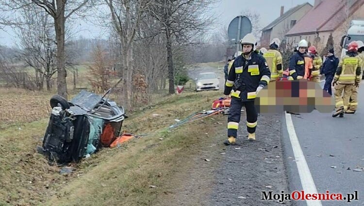 Osoba poszkodowana nieprzytomna. Interweniował LPR
