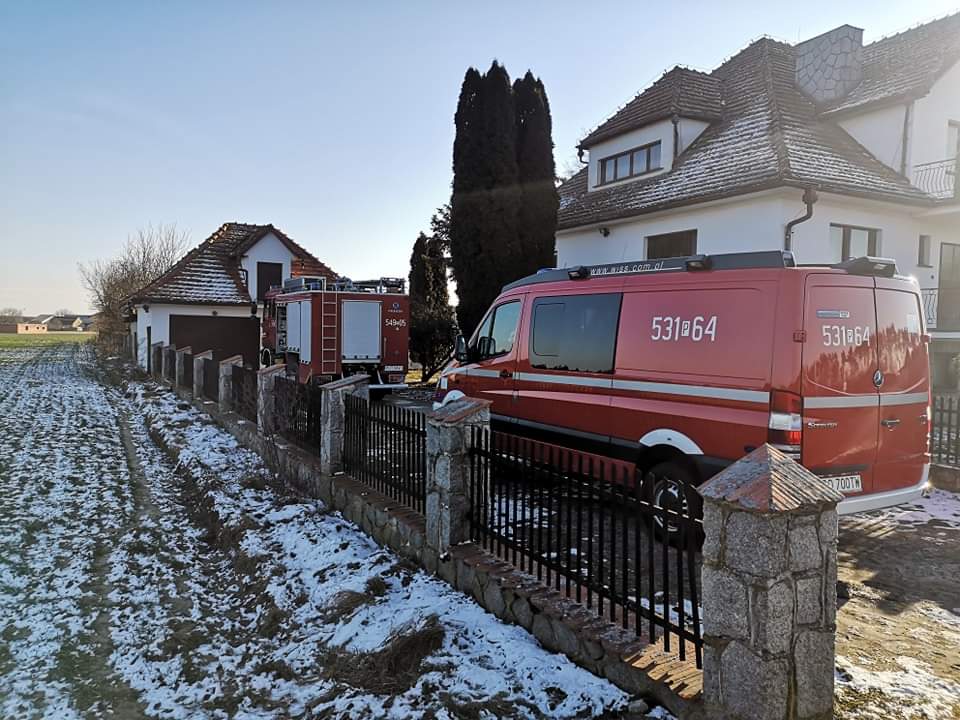 Strażacy pomogli w nietypowy sposób