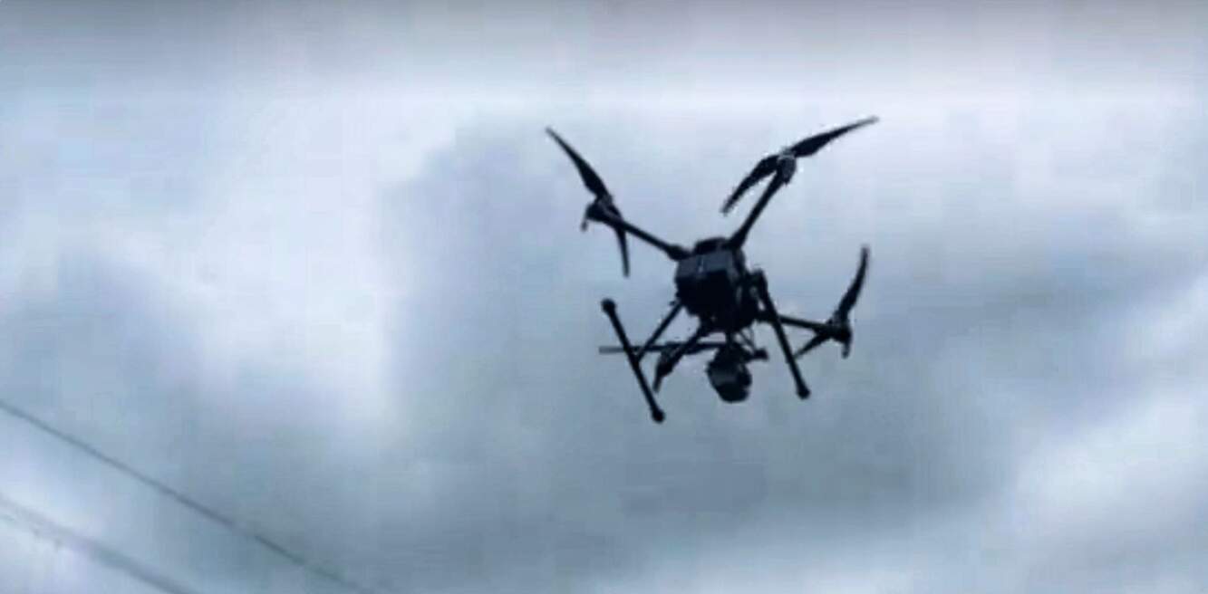 Nietrzeźwy operator drona