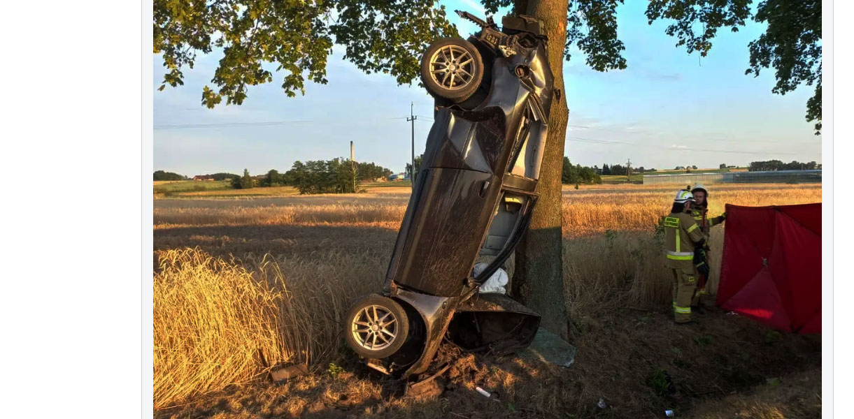 Nie żyje kierowca osobówki (aktualizacja)