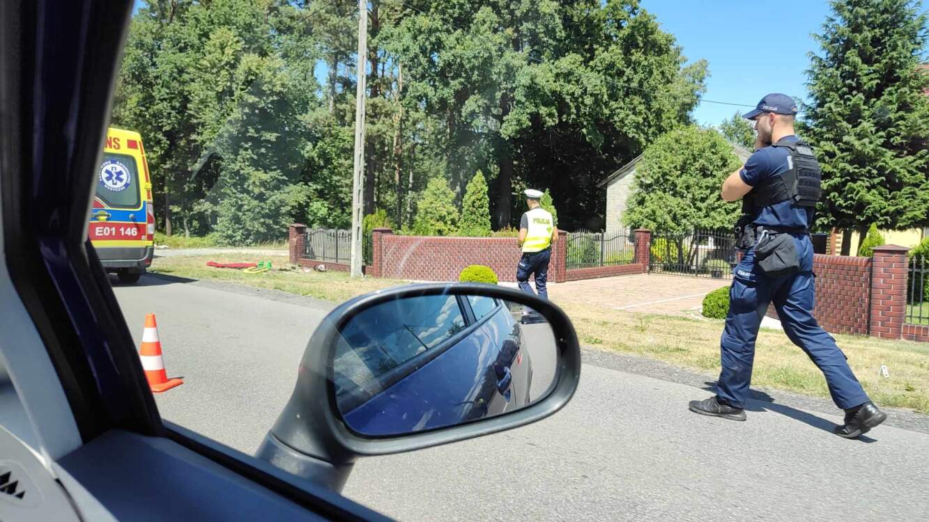 17-latek rozbił się na motocyklu. Nie miał uprawnień