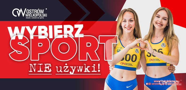 Wybierz sport. NIE używki!