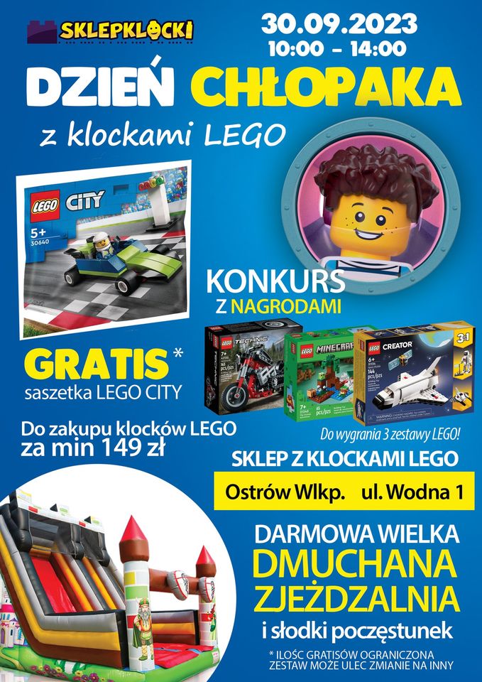 Dzień Chłopaka z klockami Lego