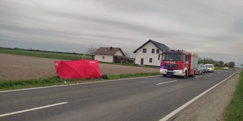 Nie przeżył potrącenia przez ciężarówkę