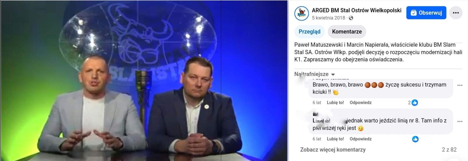 Działacz BM Stali złożył rezygnację