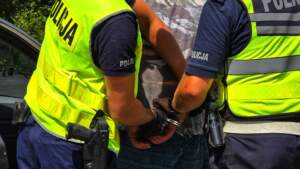 Policja-zatrzymany
