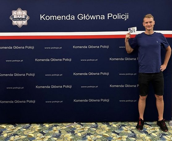 Policjant ze świetnym wynikiem