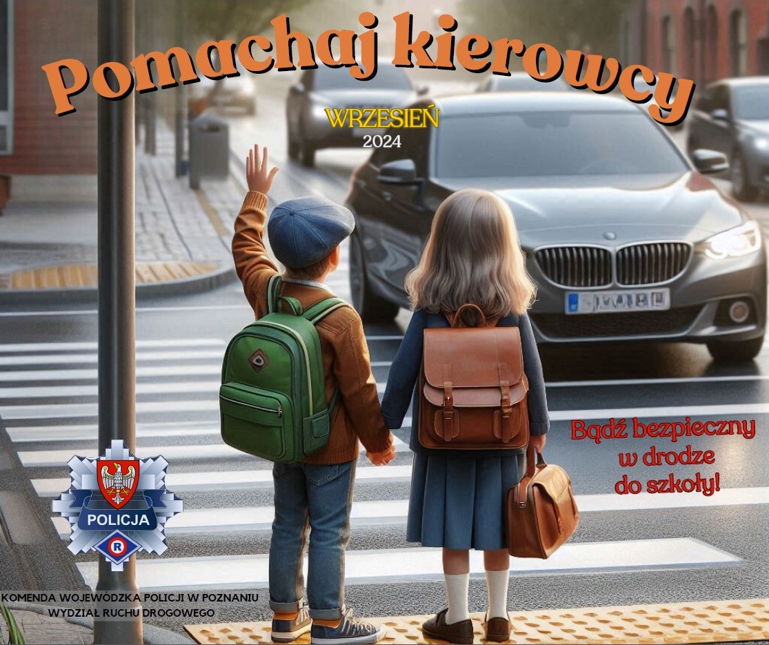 Policjanci chcą, żeby machać do kierowców