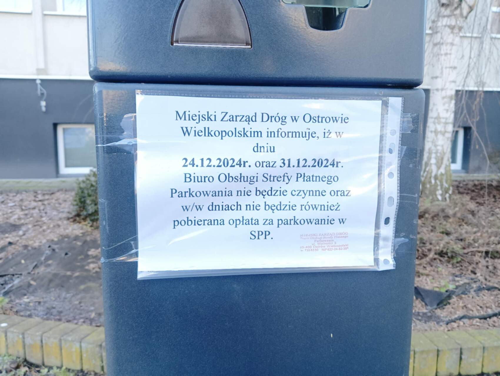 Darmowe parkowanie w centrum Ostrowa!