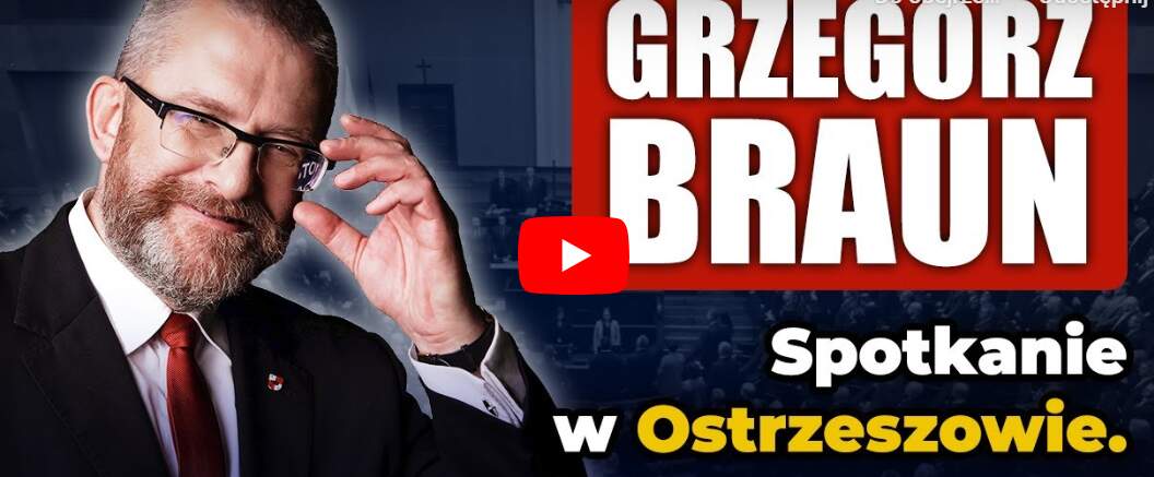 Grzegorz Braun kandydatem na Prezydenta RP. TO mówił kilka dni temu (wideo)
