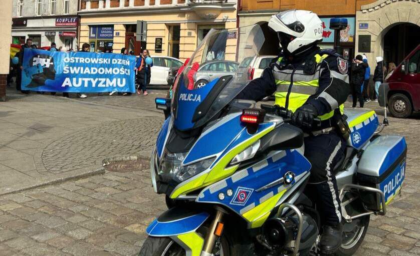 Ostrów Wielkopolski rozświetlił się na niebiesko!