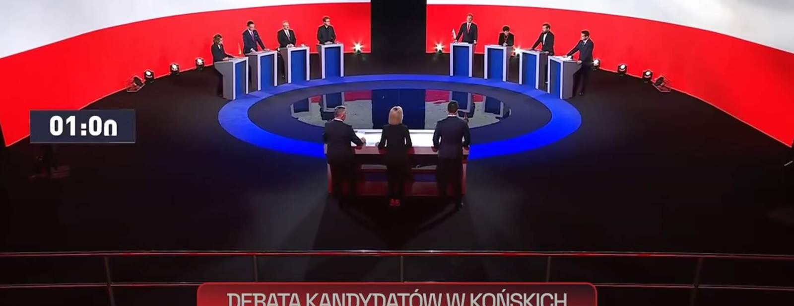 Zaskakująca reklama z powiatu ostrowskiego podczas debaty prezydenckiej