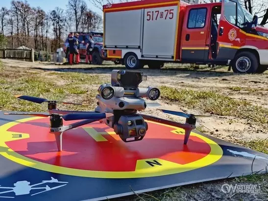 Nowoczesny dron będzie poszukiwać zaginionych
