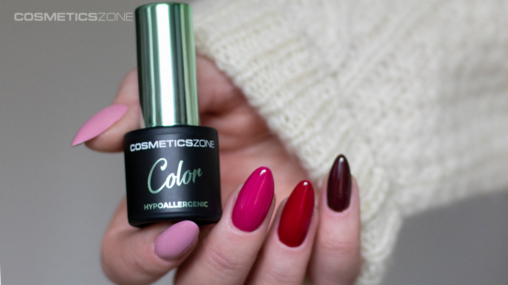 Bezpieczne lakiery Cosmetics Zone do stylizacji hybrydowych