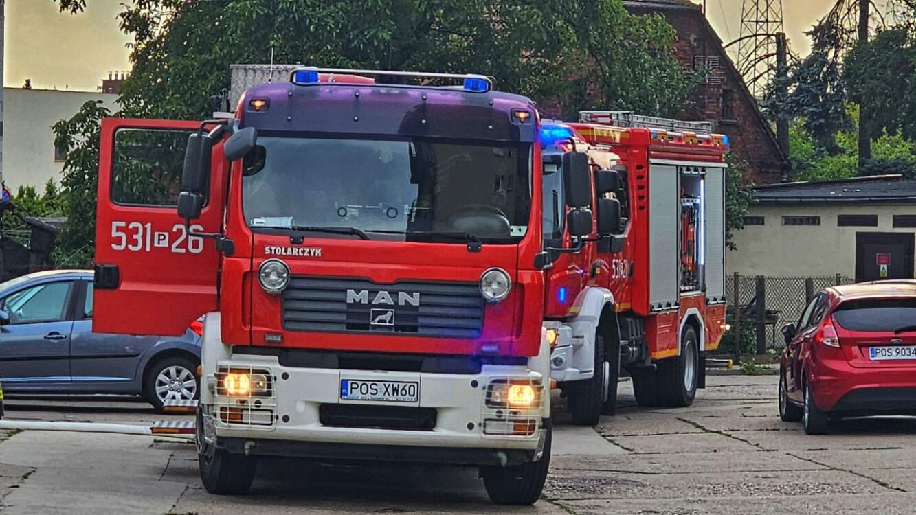 Zadymienie w mieszkaniu w porze obiadowej
