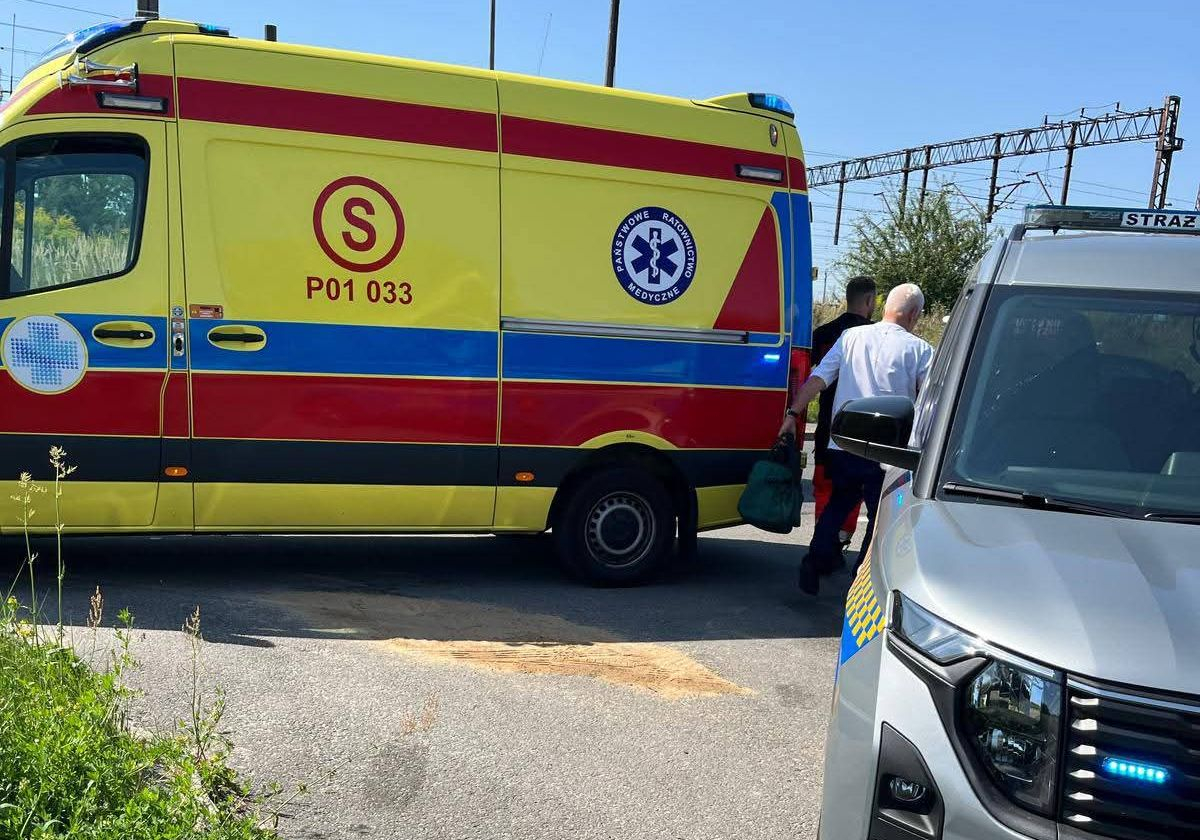 Poszkodowany przez upał