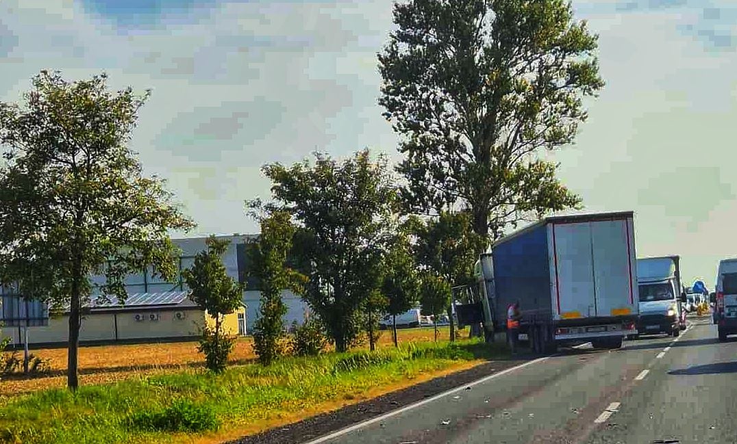 O krok od tragedii na trasie Ostrów – Kalisz