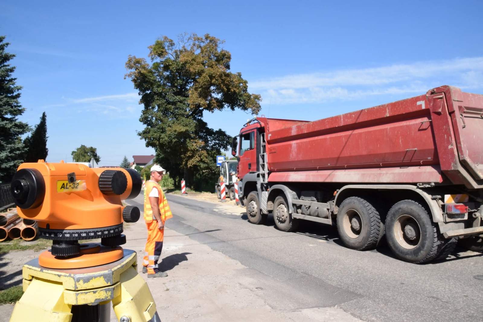 Remontują ważny odcinek drogi powiatowej